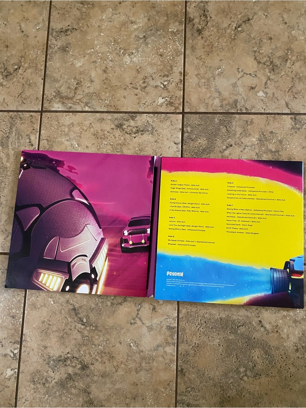 Rocket League Vinyl Collection Soundtrack 3xLP iam8bit Limited Picture Disc 1000 - Picture 7 of 17